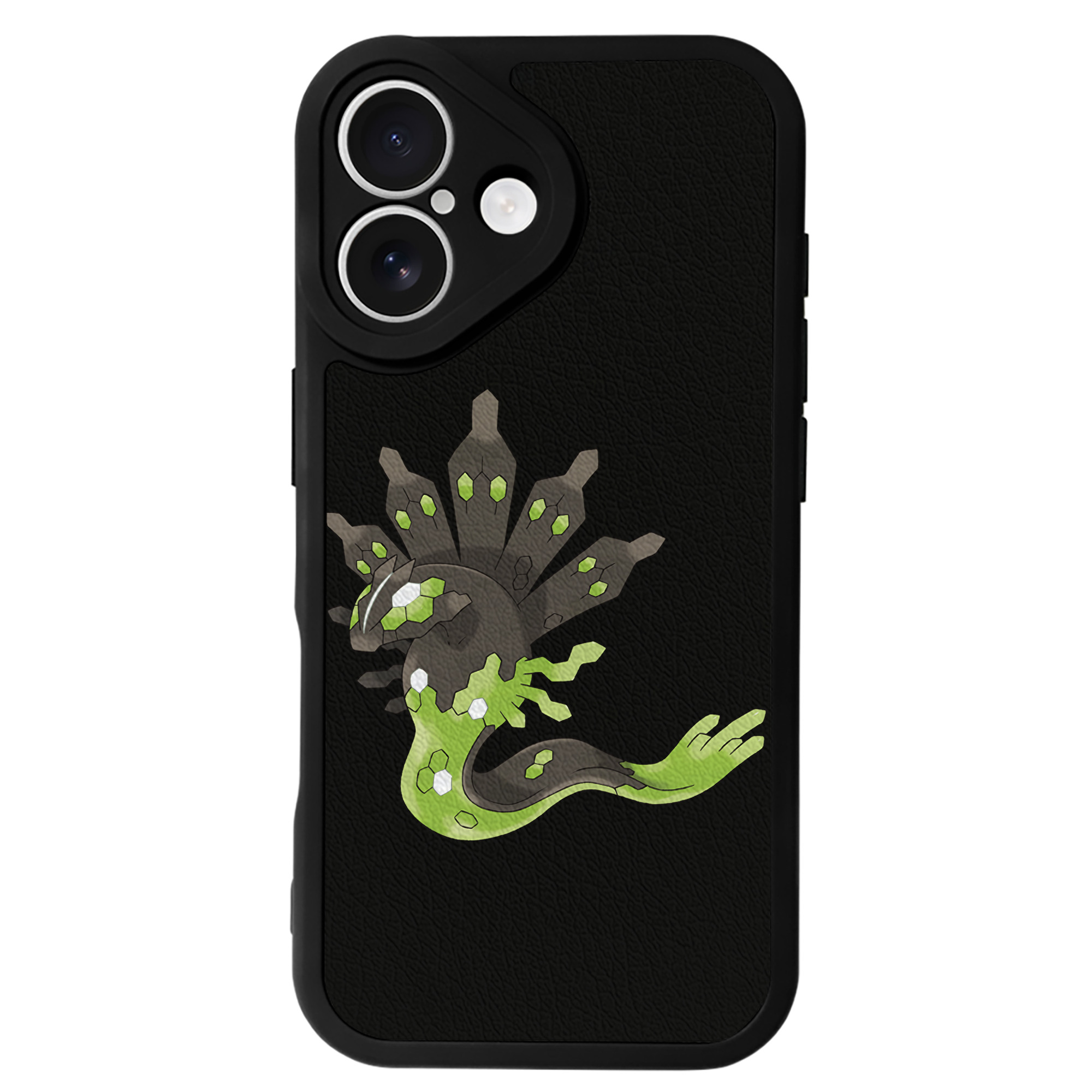 （画像用） ポケットモンスター Pokémon 【iPhone 16シリーズ対応】シリコンスマホケース（レザー調） 材質：シリコン